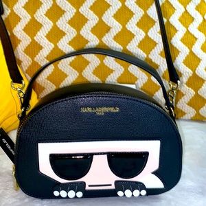 NWT KARL LAGERFELD TOTE/CROSSBODY PURSE. STYLE# LH9EU9AI. Retails: 178.00